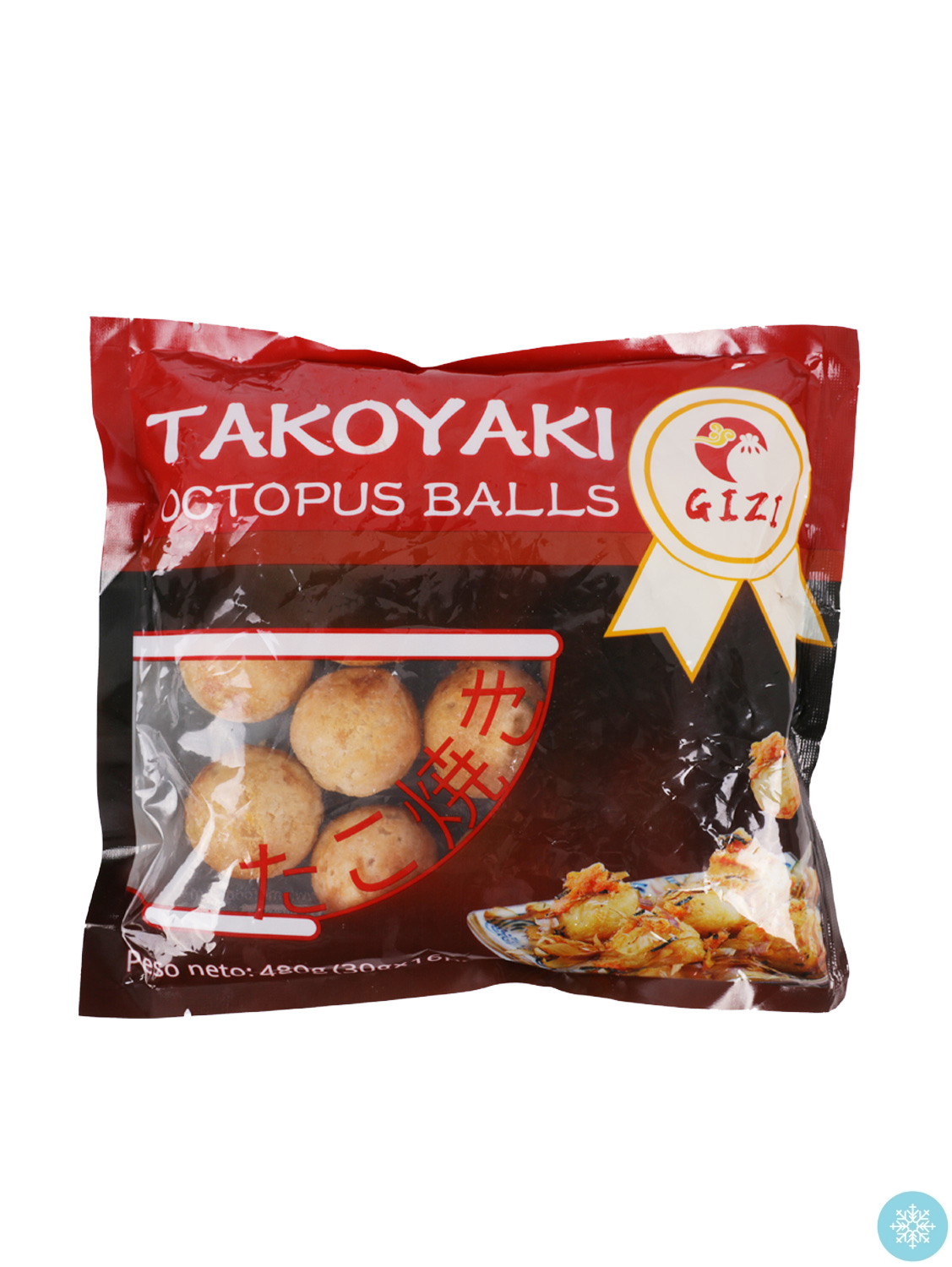TAKOYAKI Bolas de pulpo GIZI 20/480g | EMBFOOD