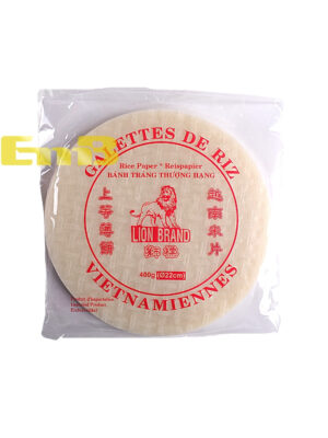 C10+1Papel de arroz LION 22cm 50/400g | EMBFOOD