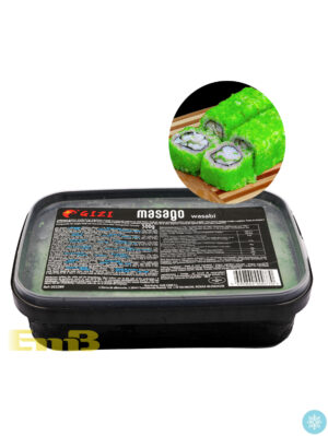 Masago wasabi GIZI 12/500g | EMBFOOD