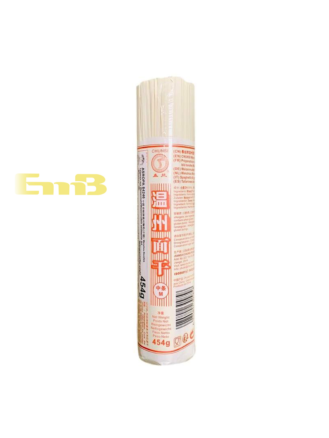 Tallarines de trigo M CHUNSI 24/454g | EMBFOOD
