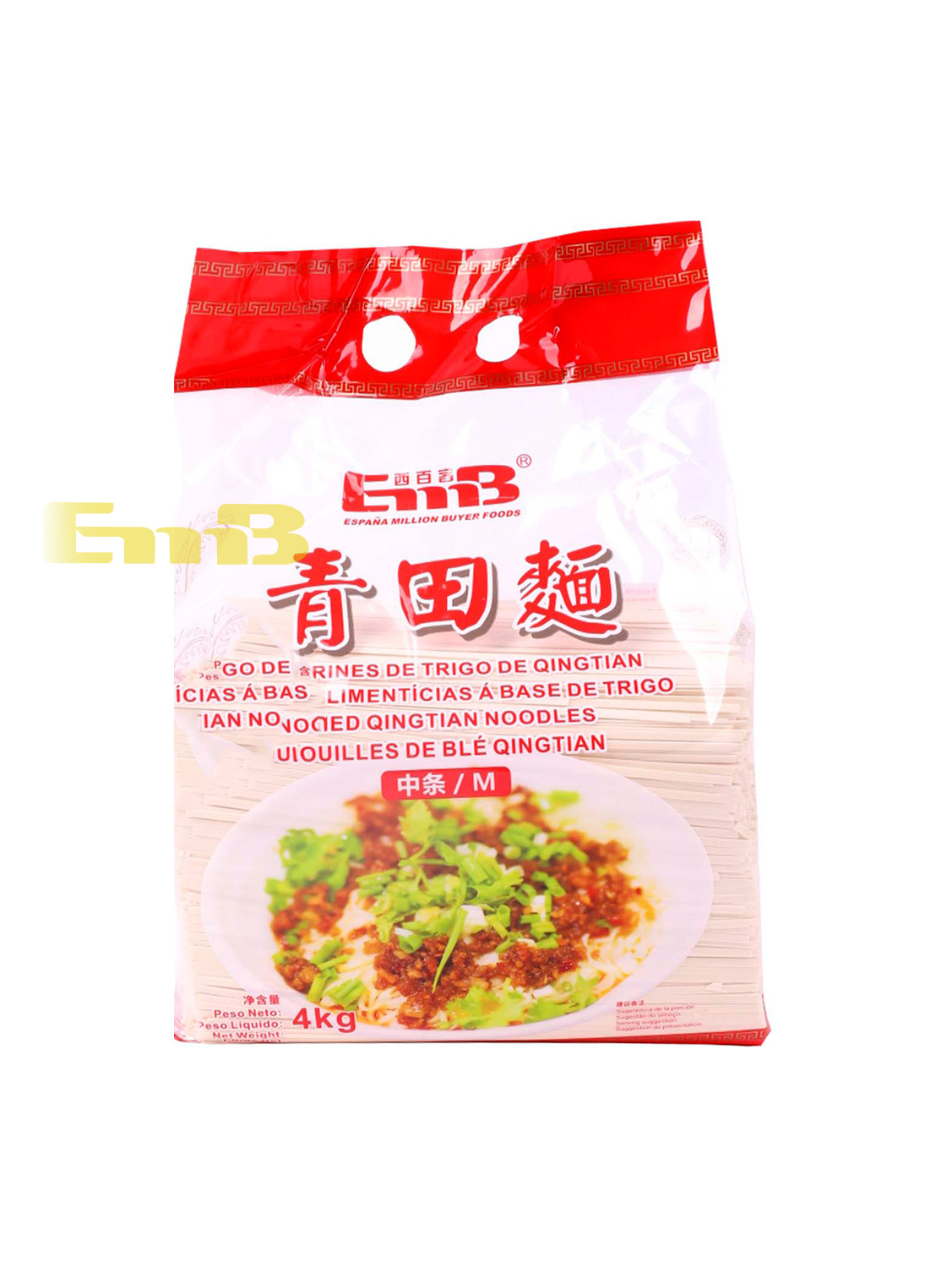 *10+1Tallarines de trigo M EMB 4/4kg | EMBFOOD