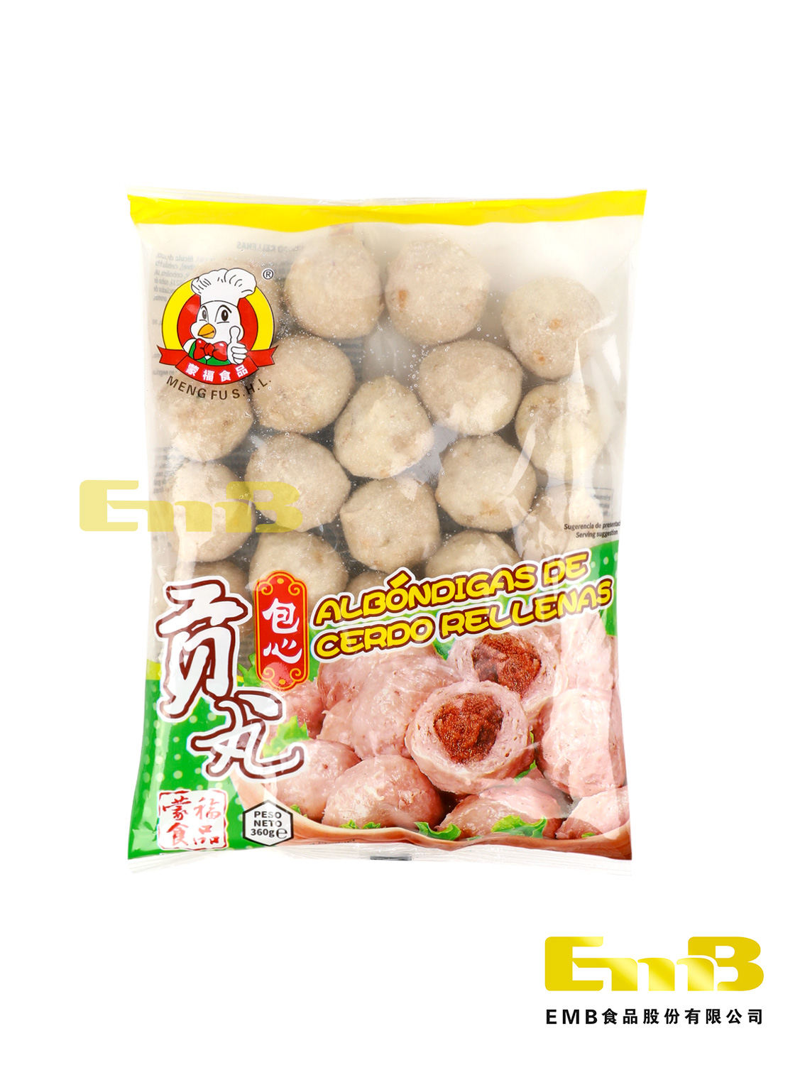 Bolas de lomo MENGFU 16/360g | EMBFOOD