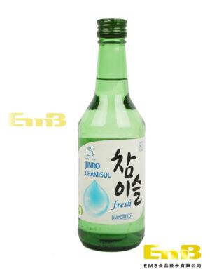 Soju chamisul fresh JINRO 16.5％V 350ML | EMBFOOD