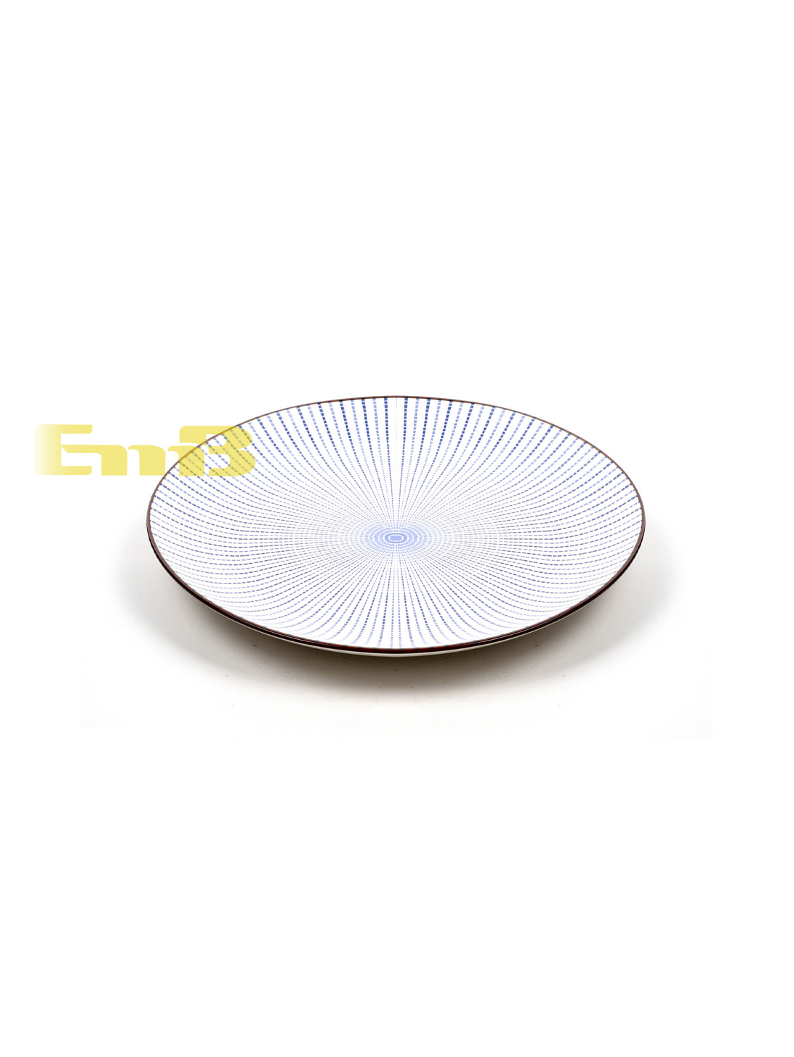 Plato redondo 10" GM 1*20 25x25cm | EMBFOOD
