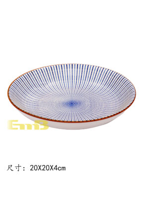 Plato 8" GM80 1*50 20x20x4cm | EMBFOOD