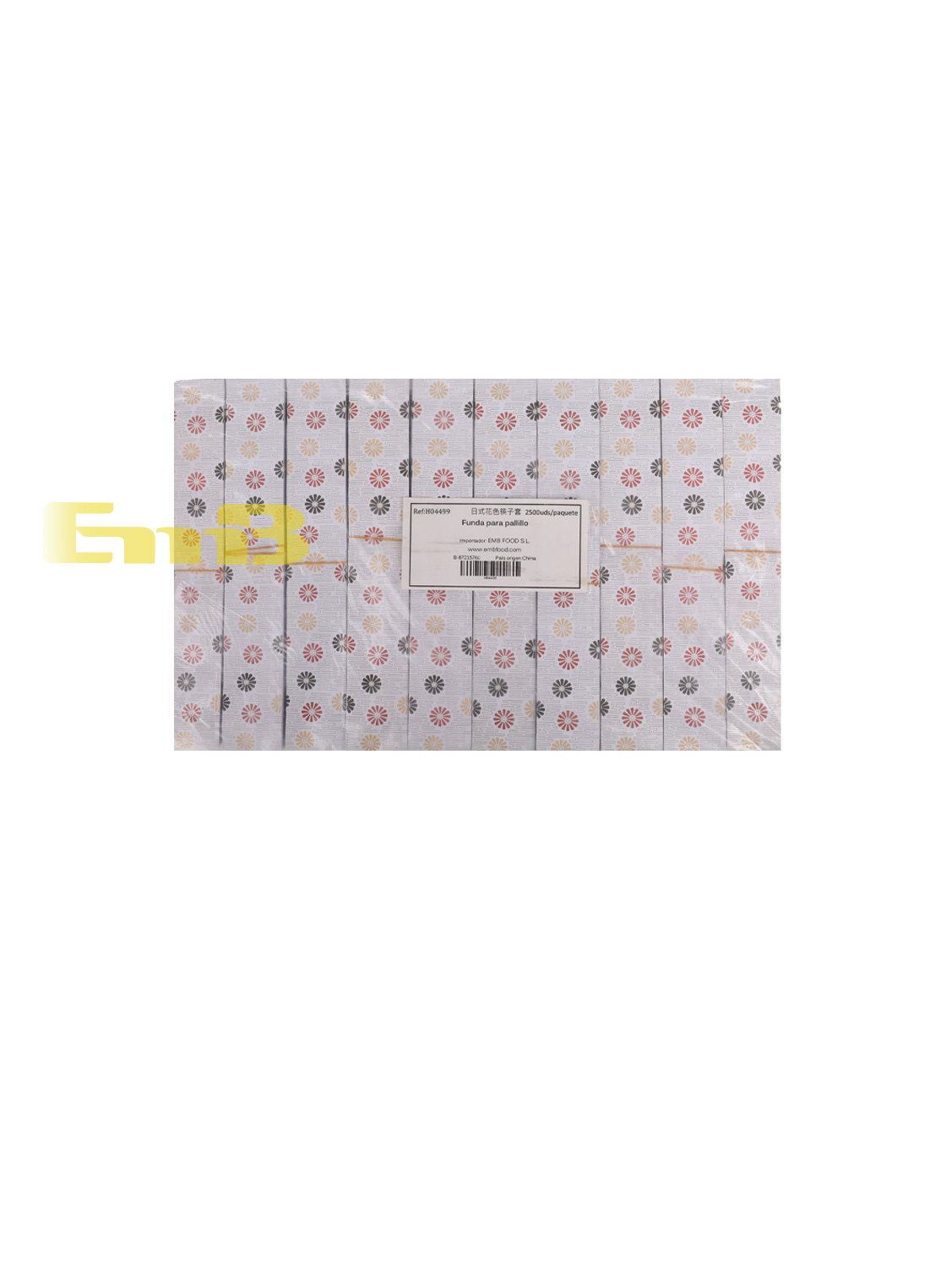 Funda palillos 1*12(250px10) 21cm | EMBFOOD