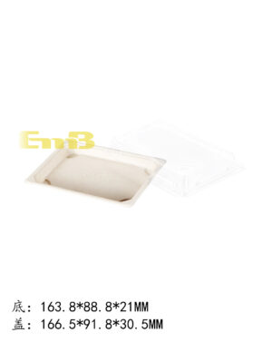 Envase sushi ECO BAMBÚ 16x8.5x1.5cm | EMBFOOD