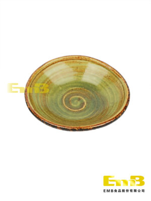 Plato verde GM 11x3cm | EMBFOOD