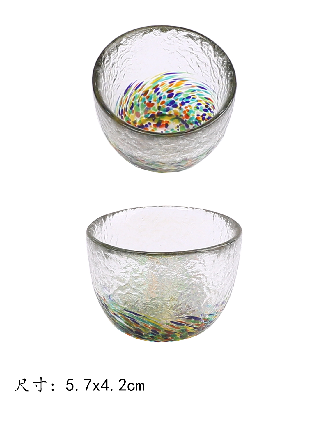 Chupitos de cristal GM 1*100 5.7x4.2cm | EMBFOOD