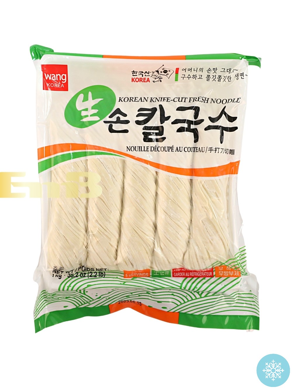 韩国WANG急冻手打刀切面 10/1kg | EMBFOOD