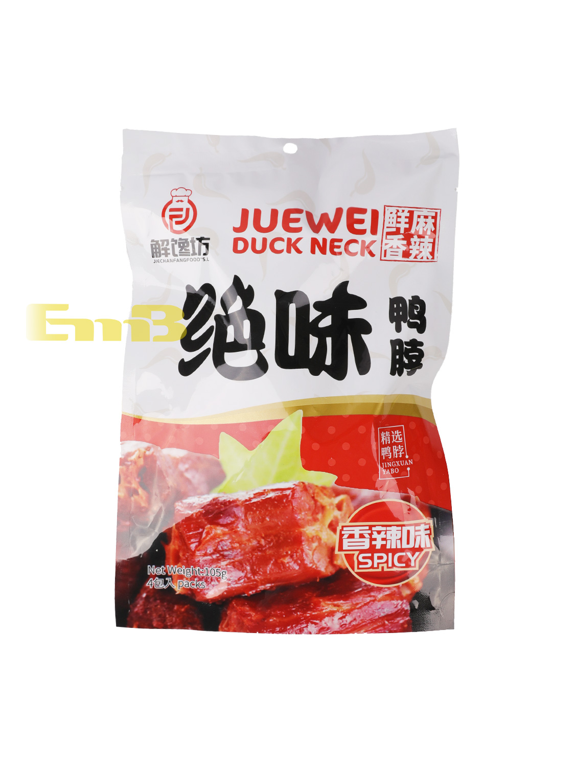 Cuello de pato cocido  JUEWEI 24/105g | EMBFOOD