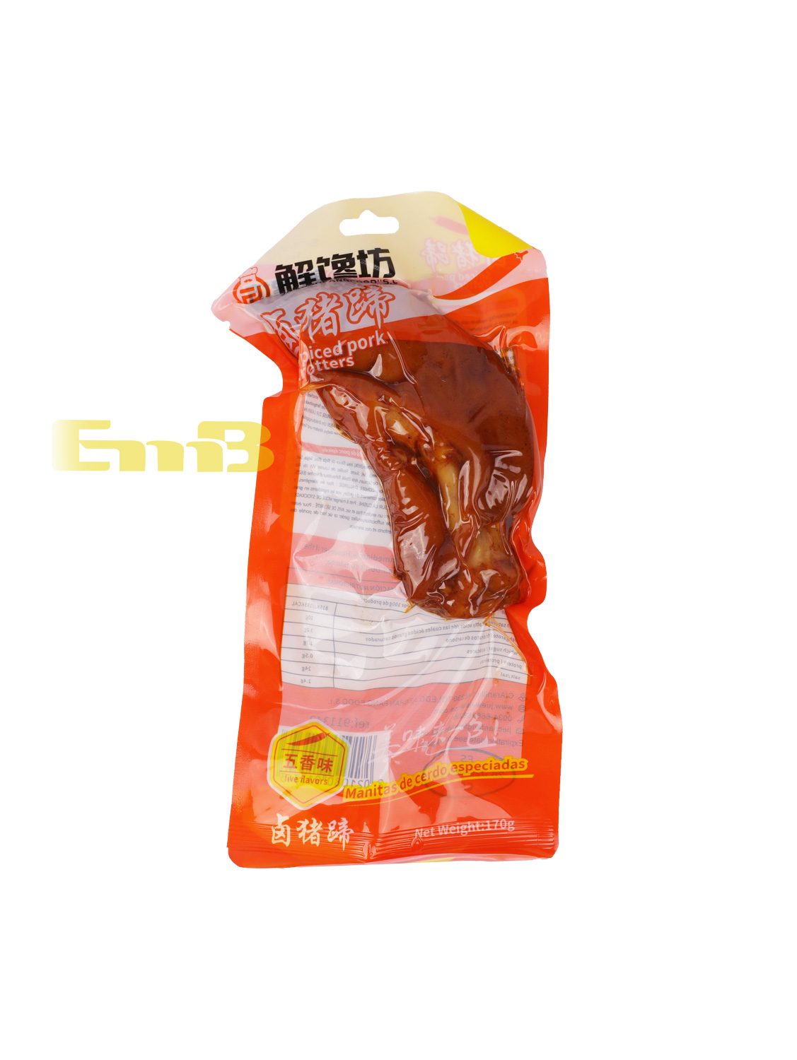 解馋坊卤猪蹄(五香味) 24/170g | EMBFOOD