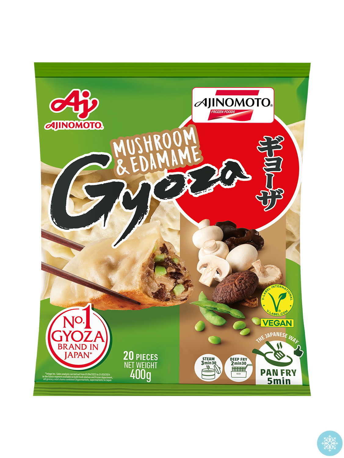 AJINOMOTO冻素香菇煎饺 12/400g | EMBFOOD