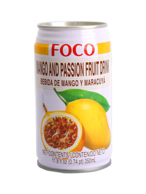 Refresco de mango y maracuyá FOCO 24 | EMBFOOD