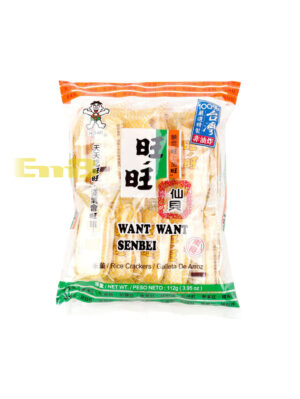 Galleta de arroz salado WANTWANT 20/112g | EMBFOOD
