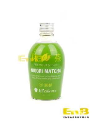 Sake Nigori Matcha 12/300ml KIZAKURA | EMBFOOD