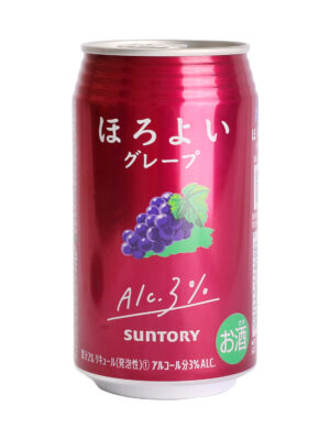 日本三得利和乐怡微醺气泡酒(葡萄味) 24/350ml 3％Vol | EMBFOOD