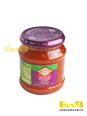 Chutney de mango dulce PATAKS 6/340g | EMBFOOD