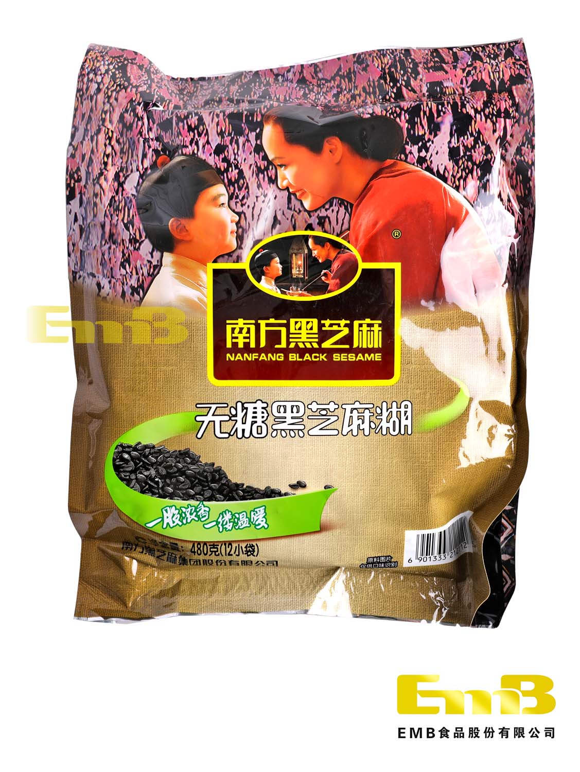 南方黑芝麻糊(无糖) 20/480g | EMBFOOD