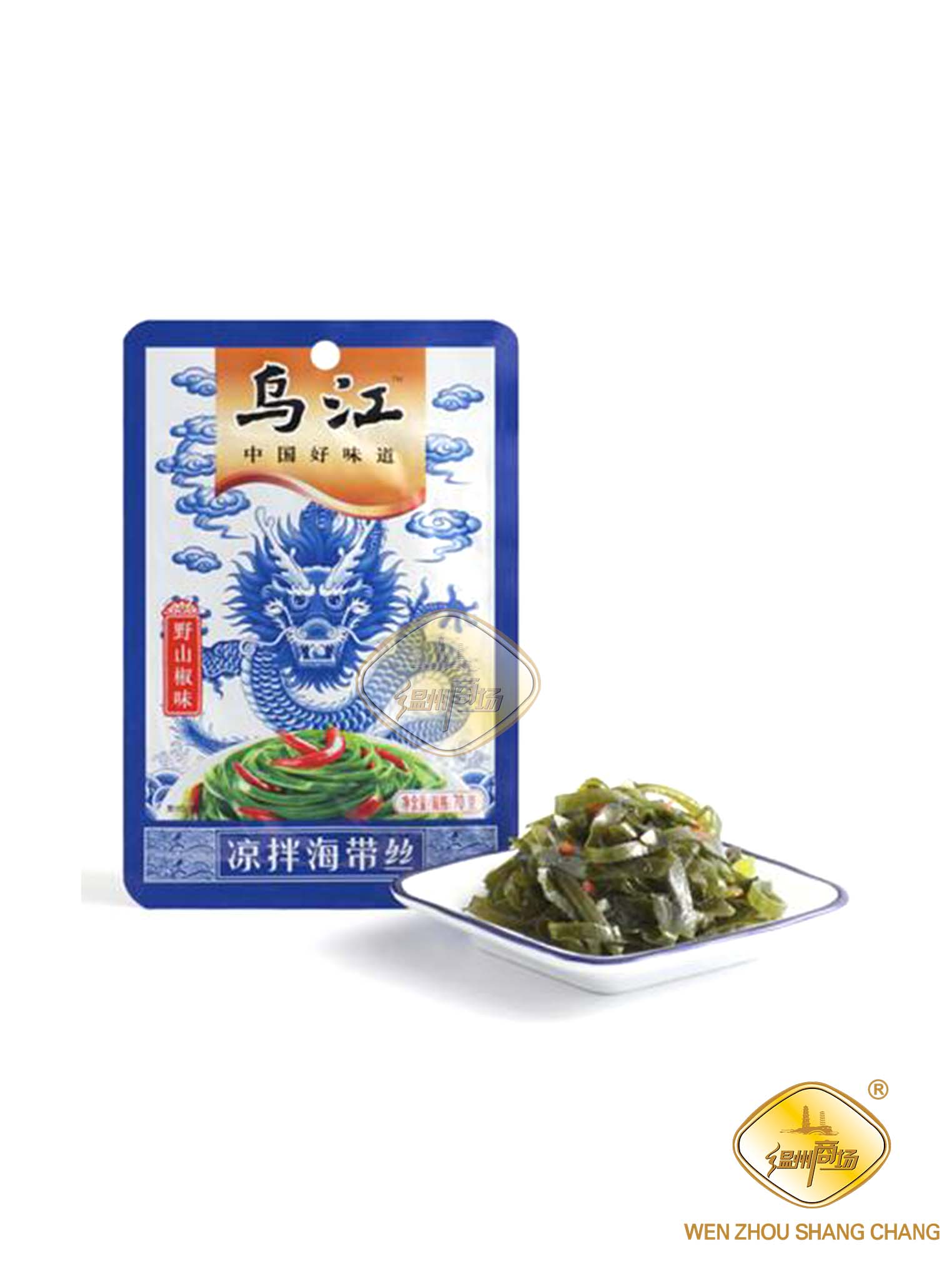 乌江凉拌海带丝(野山椒味) 100/70g | EMBFOOD