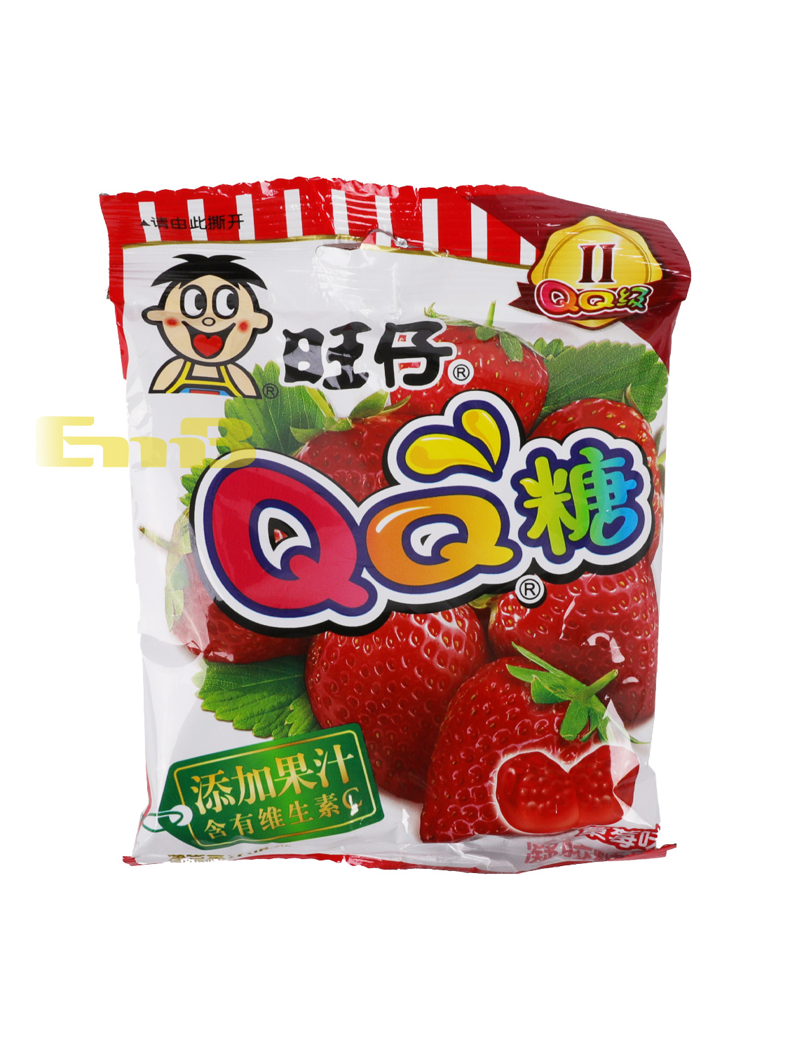 旺仔QQ糖(草莓味) 60/70g | EMBFOOD