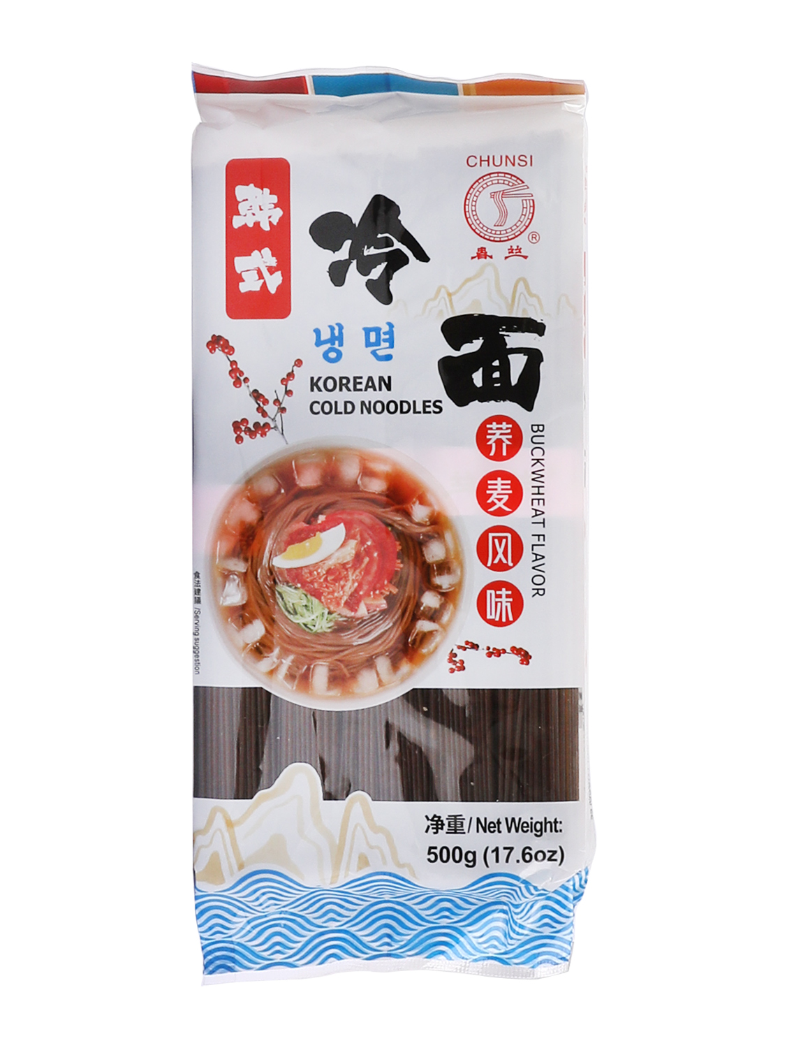 合并10+1春丝牌韩式朝鲜冷面荞麦风味 12/500g | EMBFOOD