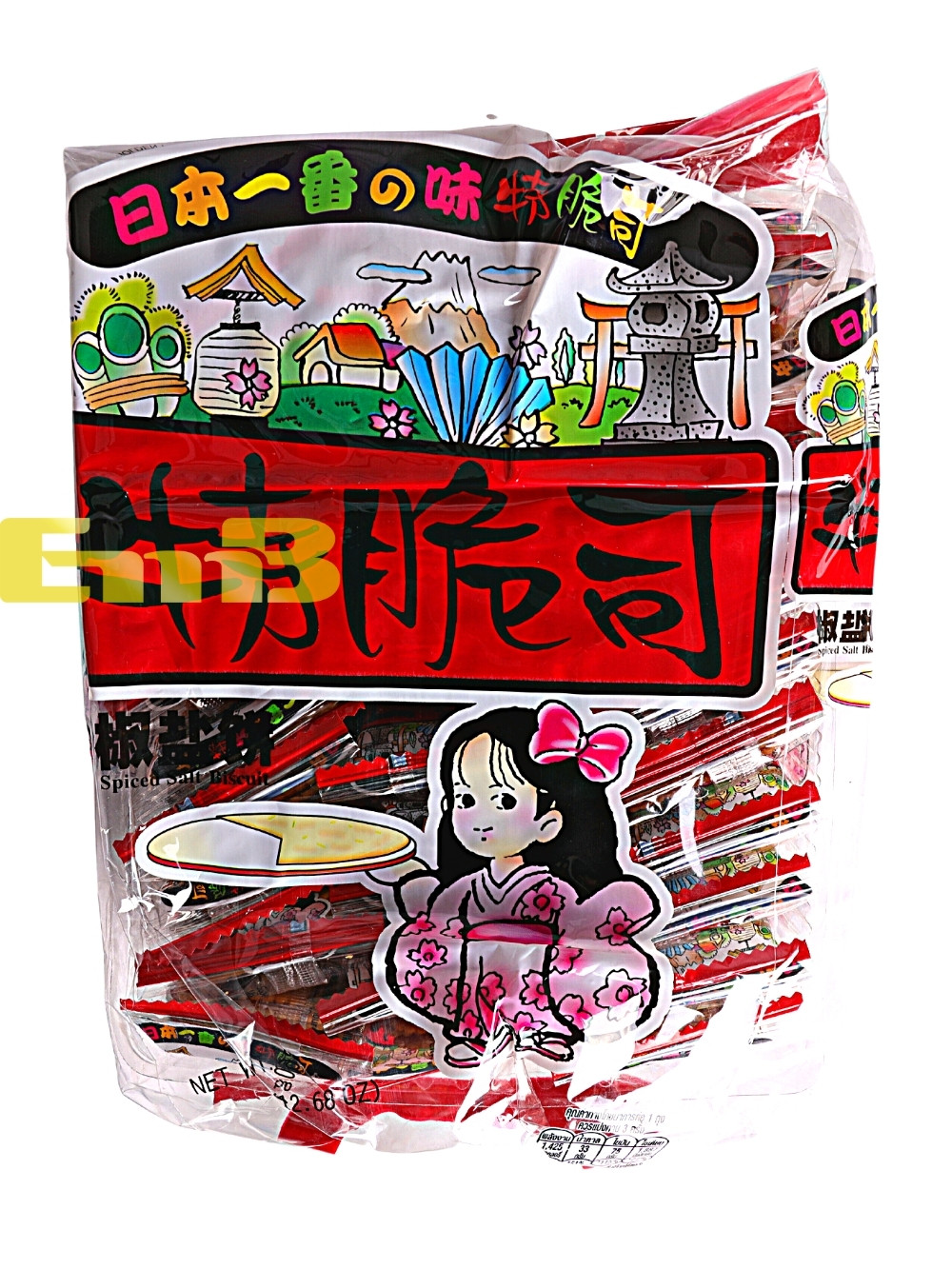 金富士特脆司椒盐饼干 12/360g | EMBFOOD