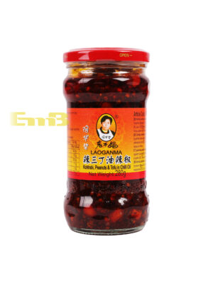 老干妈辣三丁油辣椒 24/280g | EMBFOOD