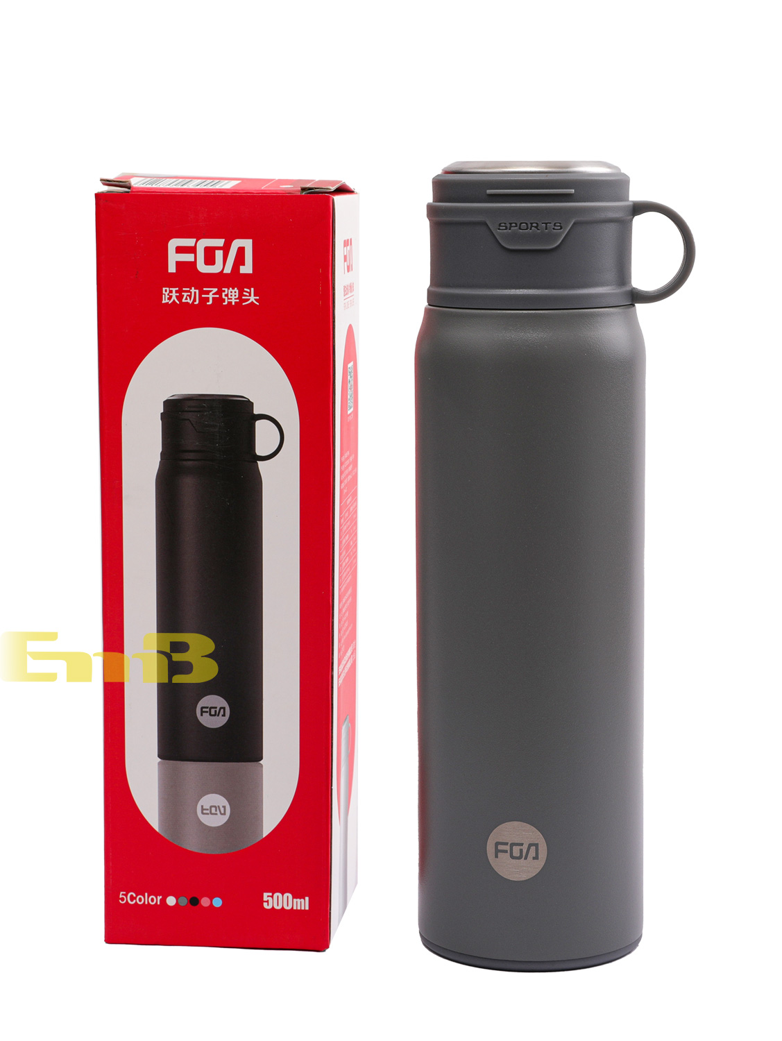 FG跃动子弹头保温杯(灰色) 1*30 FAZ200330500 | EMBFOOD