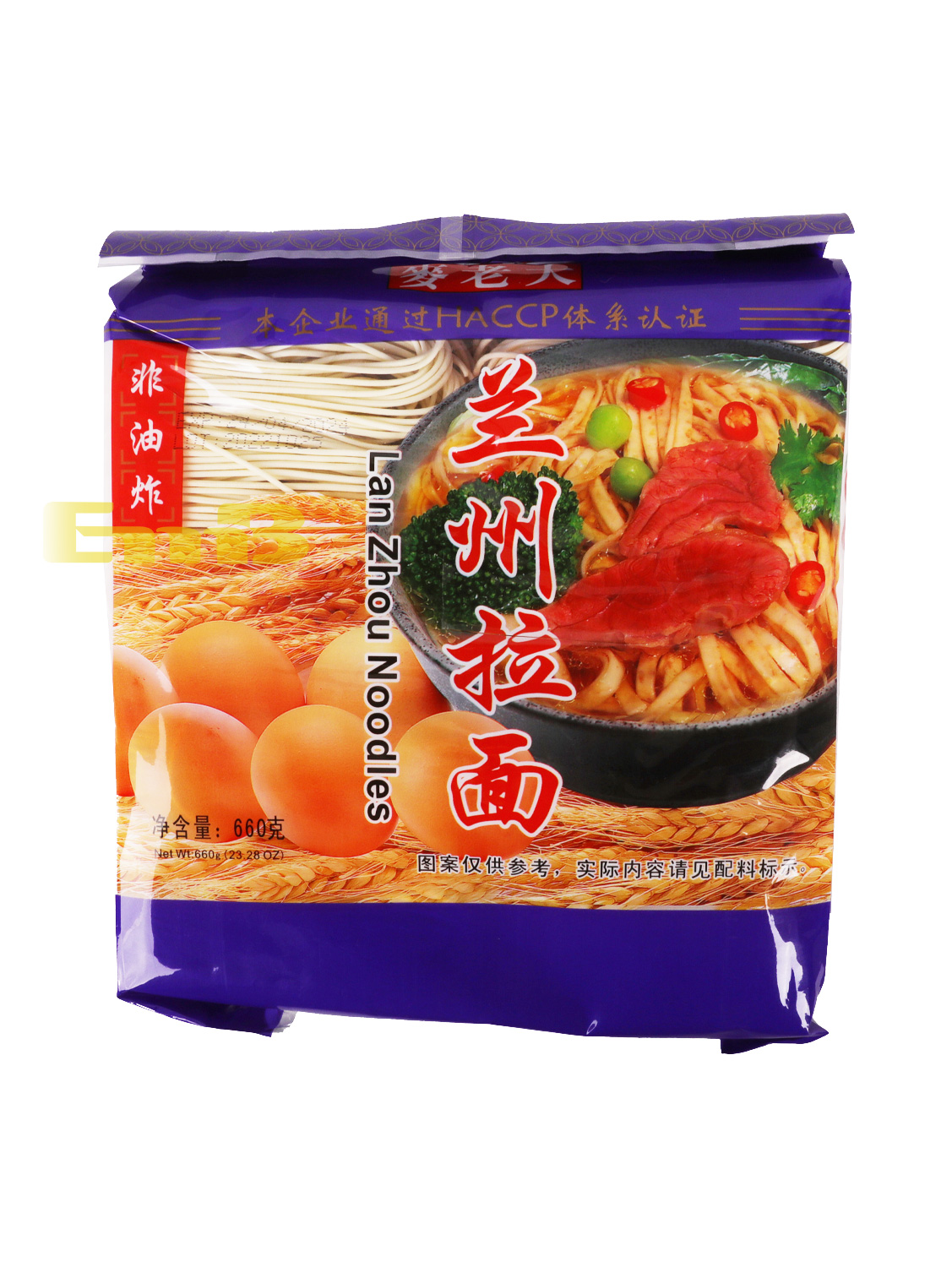 50%(整)麦老大牌兰州拉面 12/660g | EMBFOOD