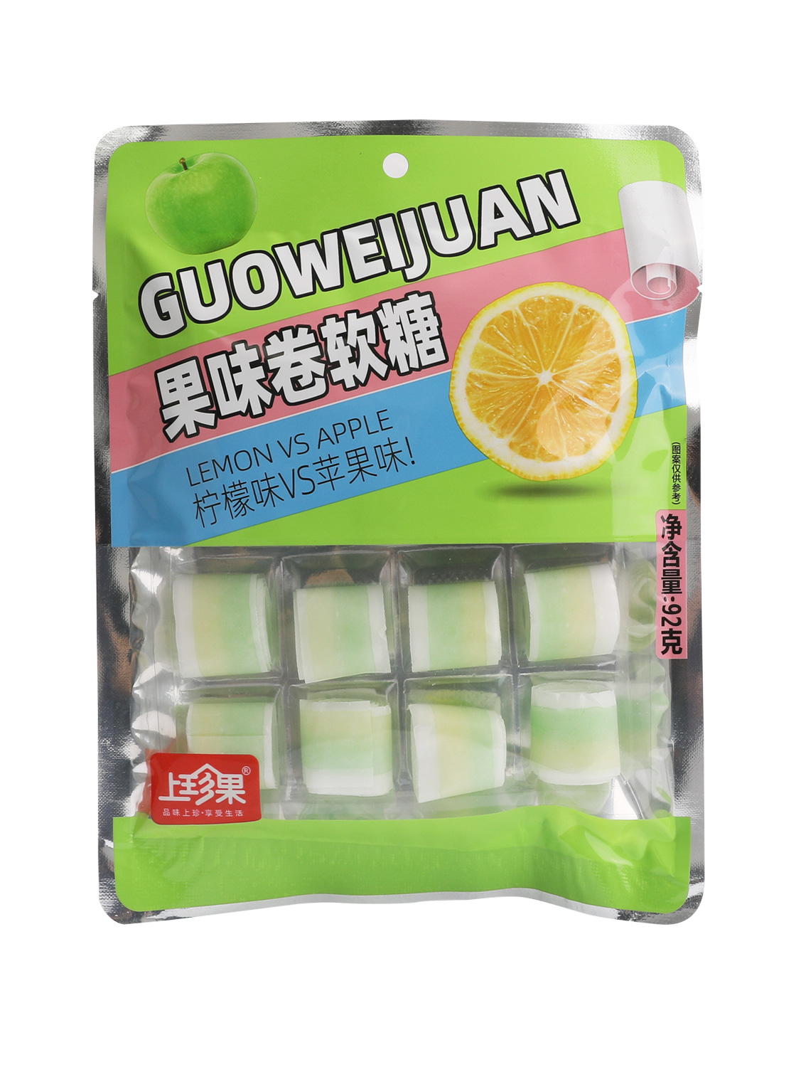 上珍果果C卷(柠檬苹果味) 40/92g | EMBFOOD