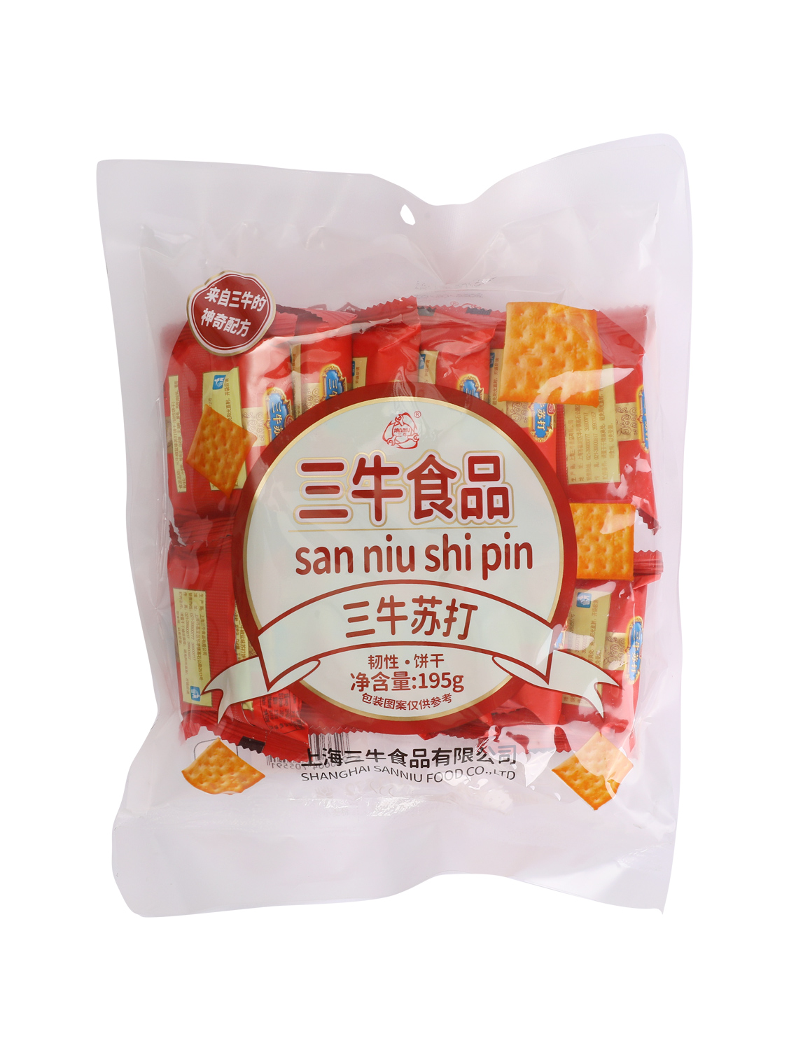 三牛苏打饼干 20/195g | EMBFOOD