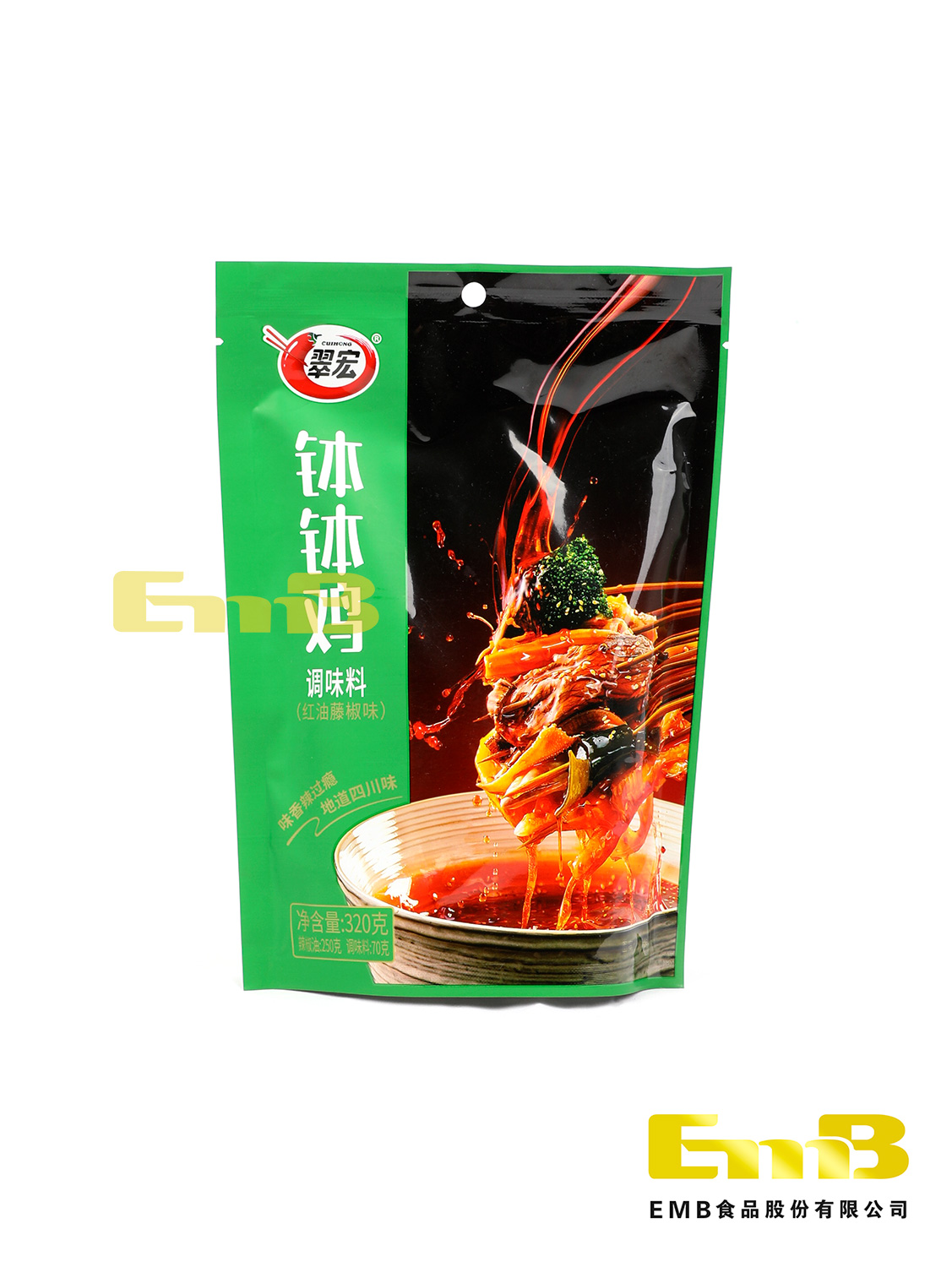 翠宏钵钵鸡调味料(红油藤椒味) 24/320g | EMBFOOD