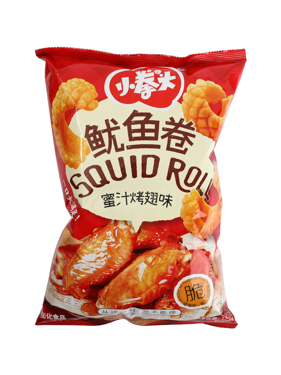 小拳头鱿鱼卷（蜜汁烤翅味）20/130g | EMBFOOD