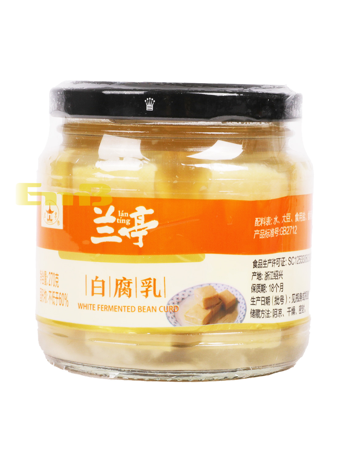 兰亭白腐乳 6/270g | EMBFOOD