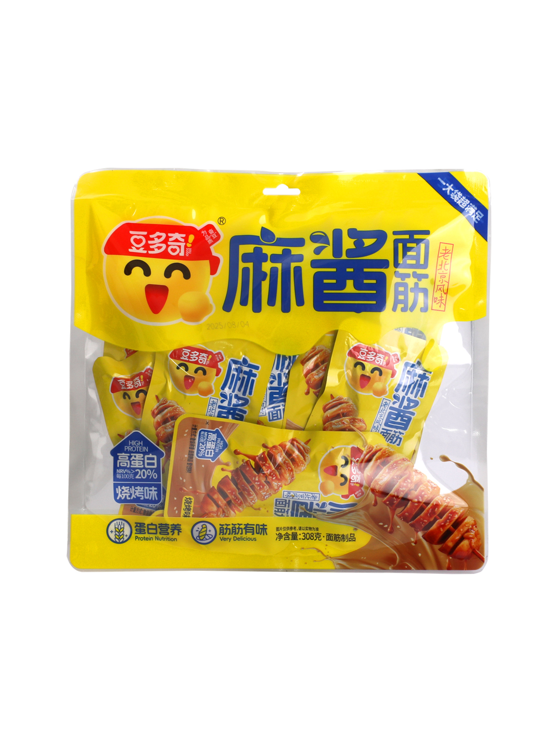 豆多奇烧烤味麻酱面筋 20/308g | EMBFOOD