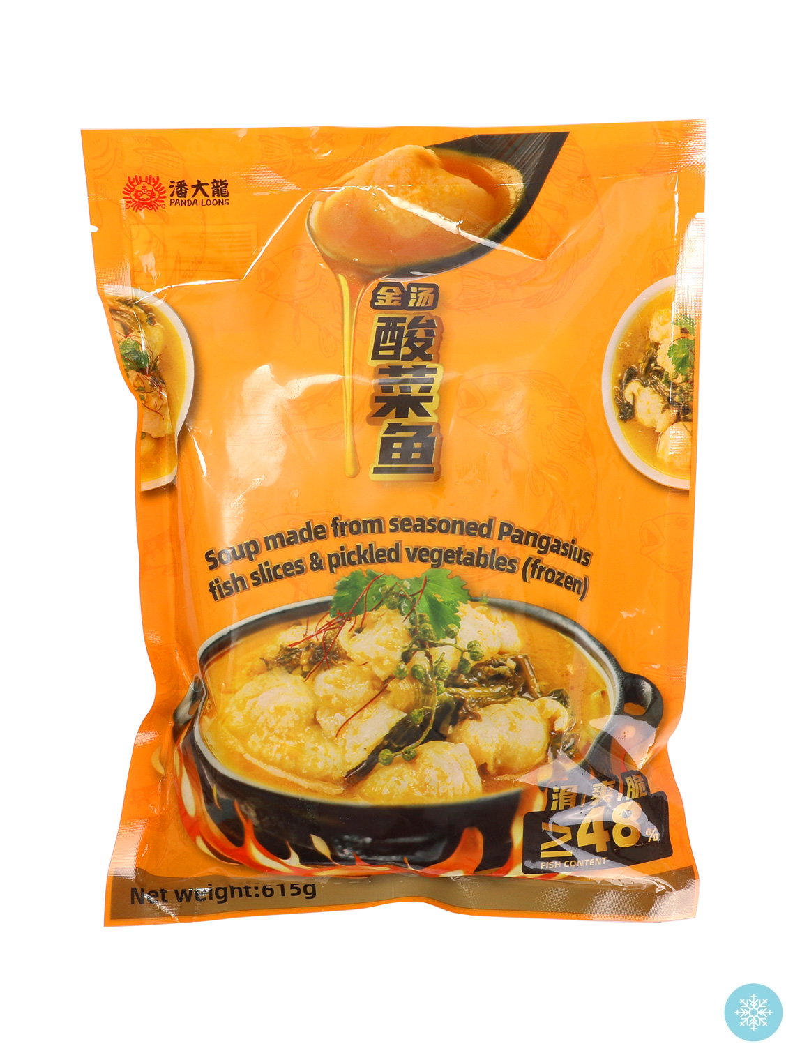 (合并5+1)潘大龙冰冻金汤酸菜鱼 16/615g | EMBFOOD