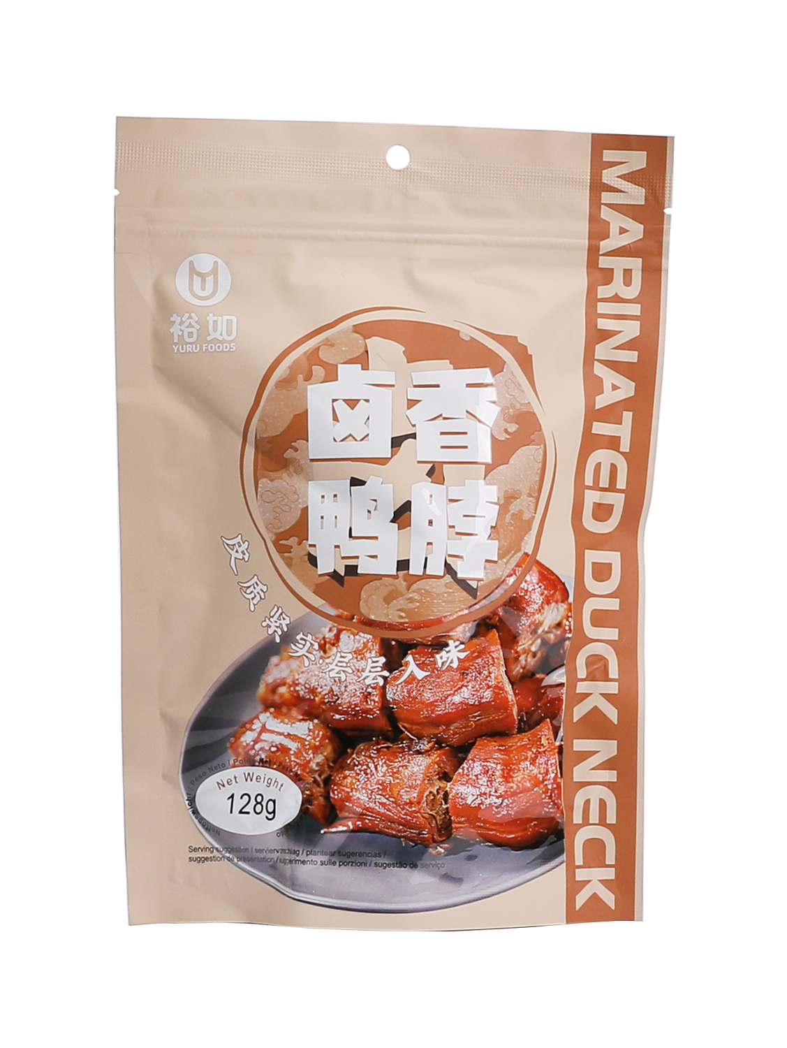 合并10+1裕如鸭脖(卤香味) 20/128g | EMBFOOD