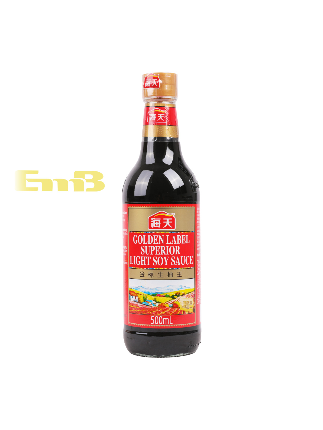 合并10+1海天金标生抽 12/500ml | EMBFOOD