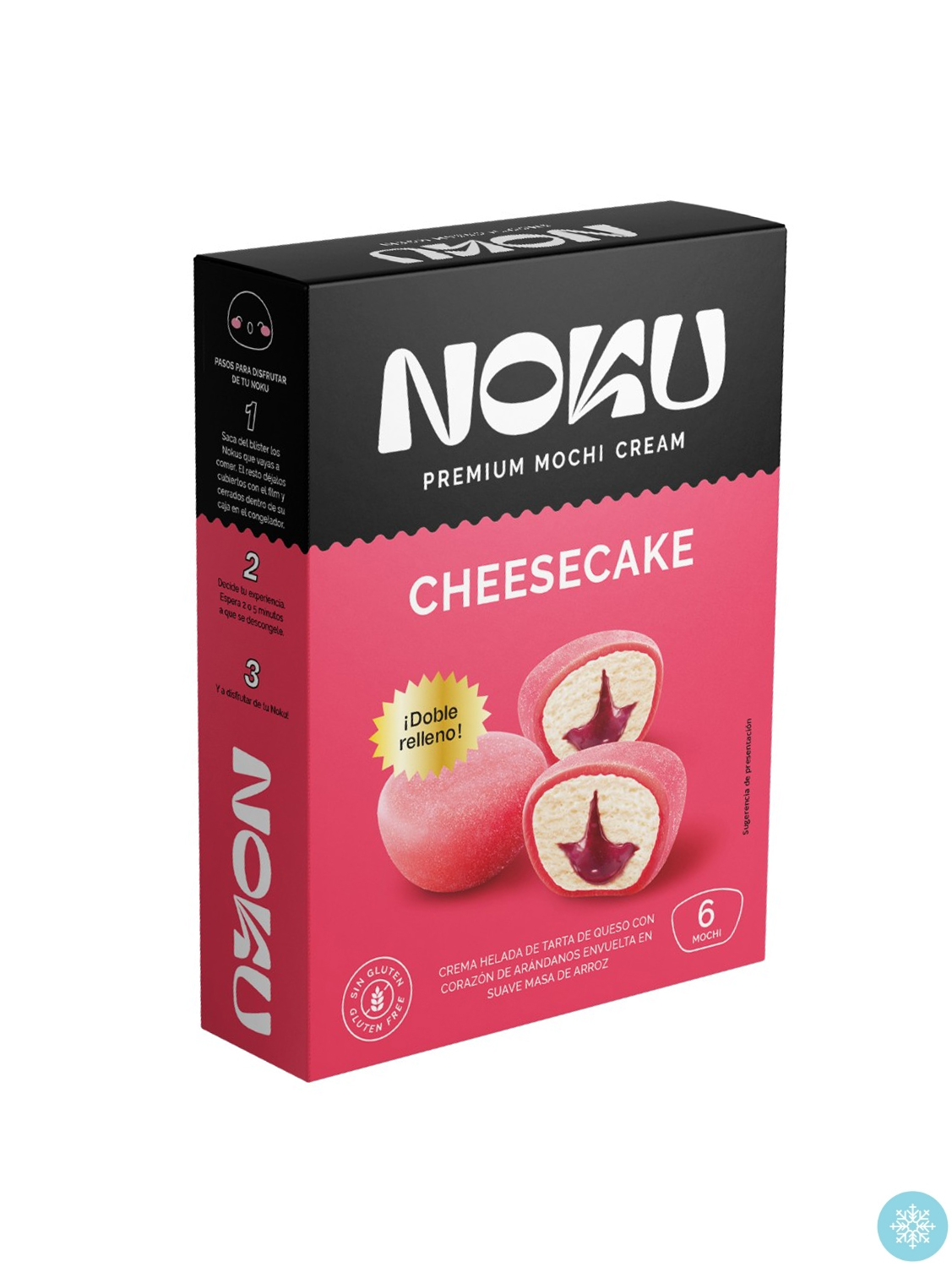 Mochi de tarta de queso y arándano NOKU | EMBFOOD