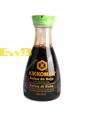 Salsa soja con menos sal KIKKOMAN6/150ml | EMBFOOD