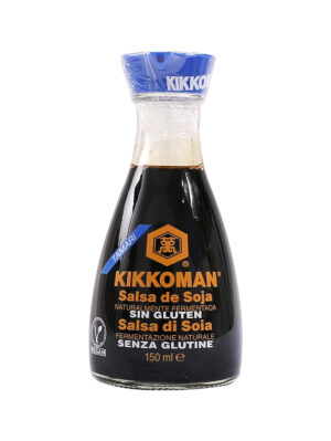 Salsa de soja sin glutenKIKKOMAN 6/150ml | EMBFOOD