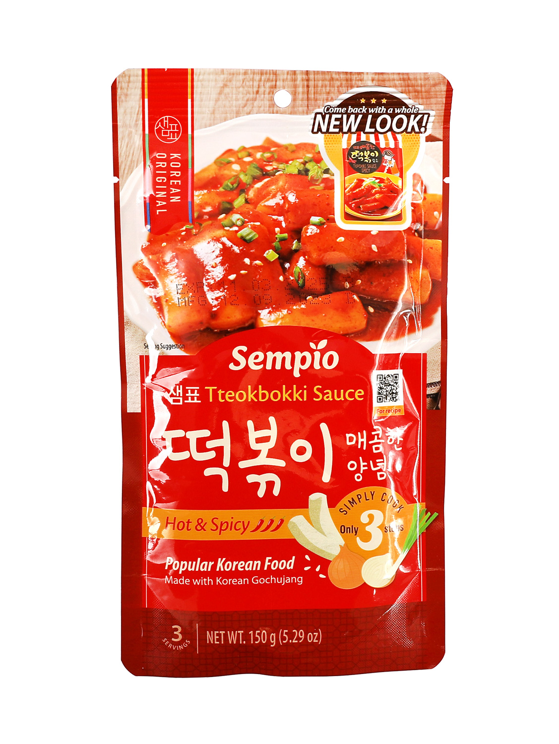 韩国SEMPIO炒年糕酱辣味 24/150g | EMBFOOD