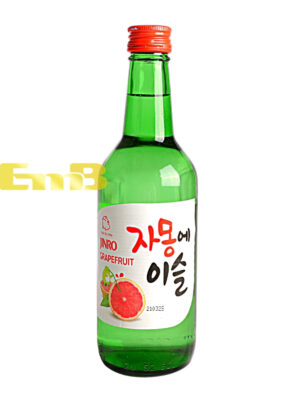 Soju sabor a pomelo JINRO 13％Vol | EMBFOOD