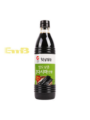 Salsa de soja con alga-bajo sal 12/840ml | EMBFOOD