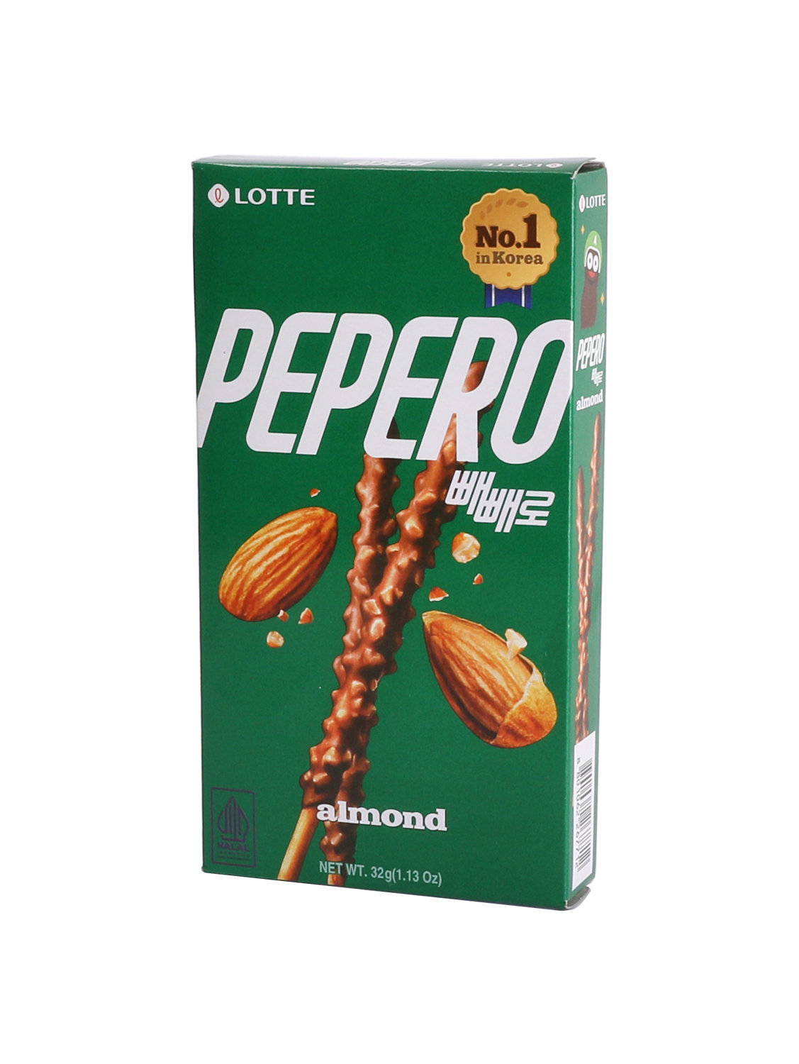 韩国乐天Pepero杏仁巧克力棒 40/32g | EMBFOOD