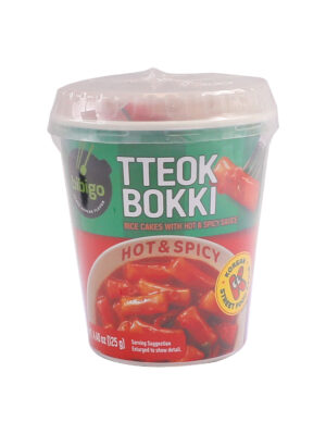 Tteokbokki picante Cup BIBIGO 24/125g | EMBFOOD