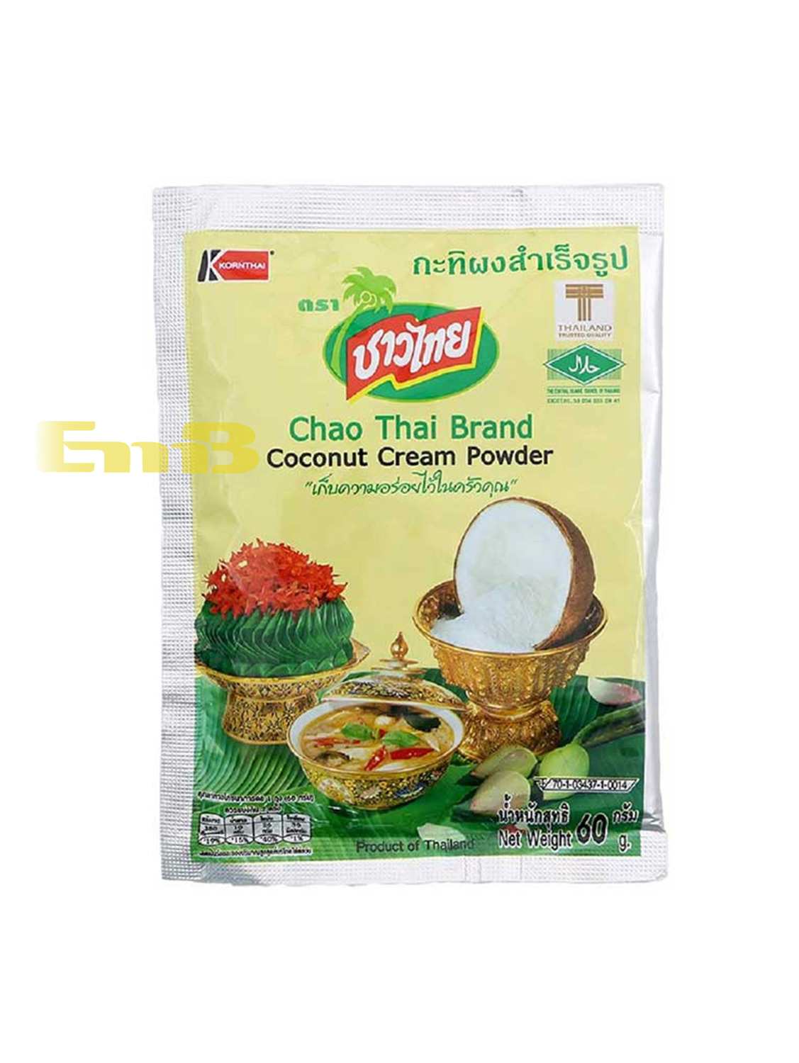 泰国椰子粉 CHAO THAI (10*10u)100/60g | EMBFOOD