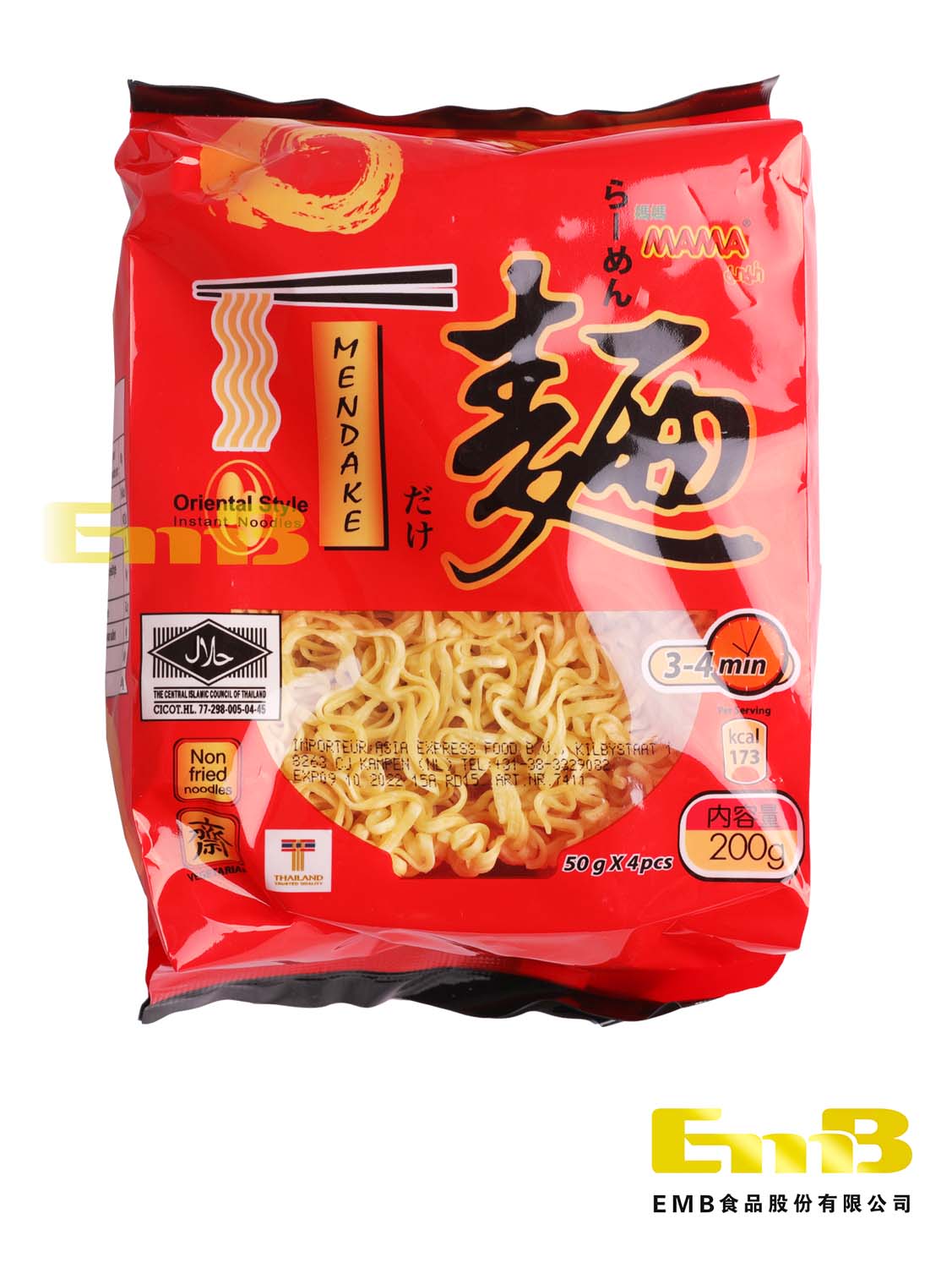 MAMA Mendaki斋面 48/200g | EMBFOOD
