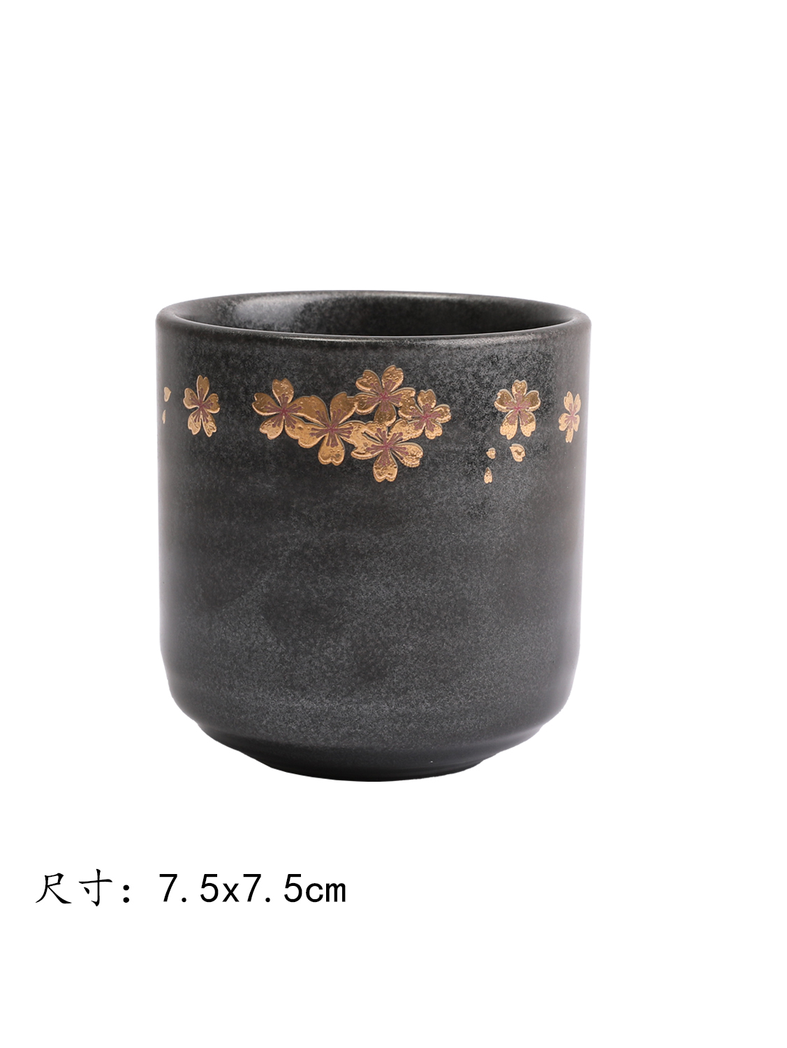 JM金樱花罗纹直身杯2.8寸 1*80 7.5x7.5cm | EMBFOOD
